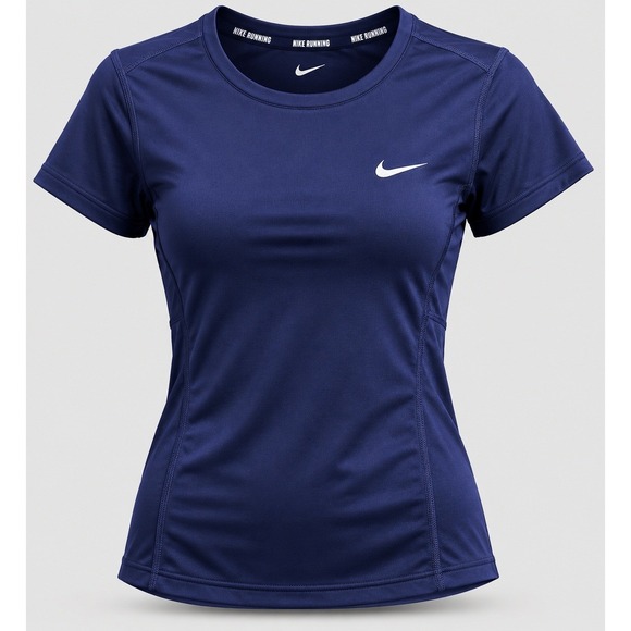 Nike Tops - Nike Dri-FIT Running Shirt Womens XS Navy Blue Short Sleeve Athletic Top